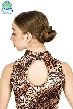 TOP ANIMALIER TIGRATO DONNA